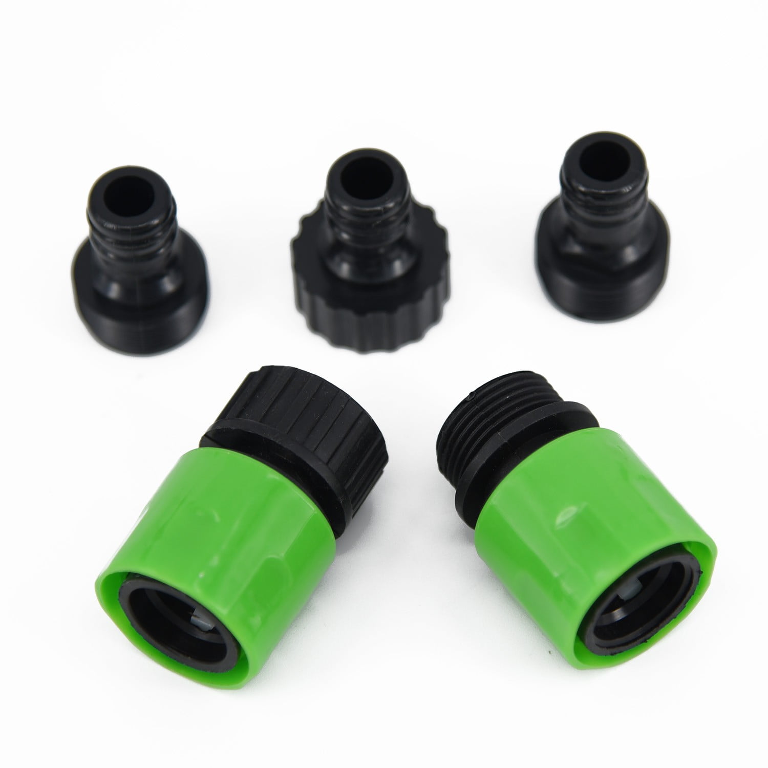 EXTRA WASHER LIGHT GREEN X HOSE ON/OFF VALVE MALE QUICK CONNECTOR+TAP CON'' 