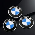 thumbnail image 2 of 45/74/82mm/56mm/68mm Auto Car Styling Emblem Badge Front Rear Trunk Logo steering wheel wheel hub cap Sticker For accessory 1P 74mm Rear, 2 of 6