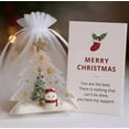 thumbnail image 2 of Costeam Merry Christmas Gift Bags with Handles - Winter Xmas Treat Bags for Kids, Cool Santa Claus Plastic Small Candy Goody Goodie Snack Bags Bulk for Christmas Party Decorations Supplies Favors, 2 of 4