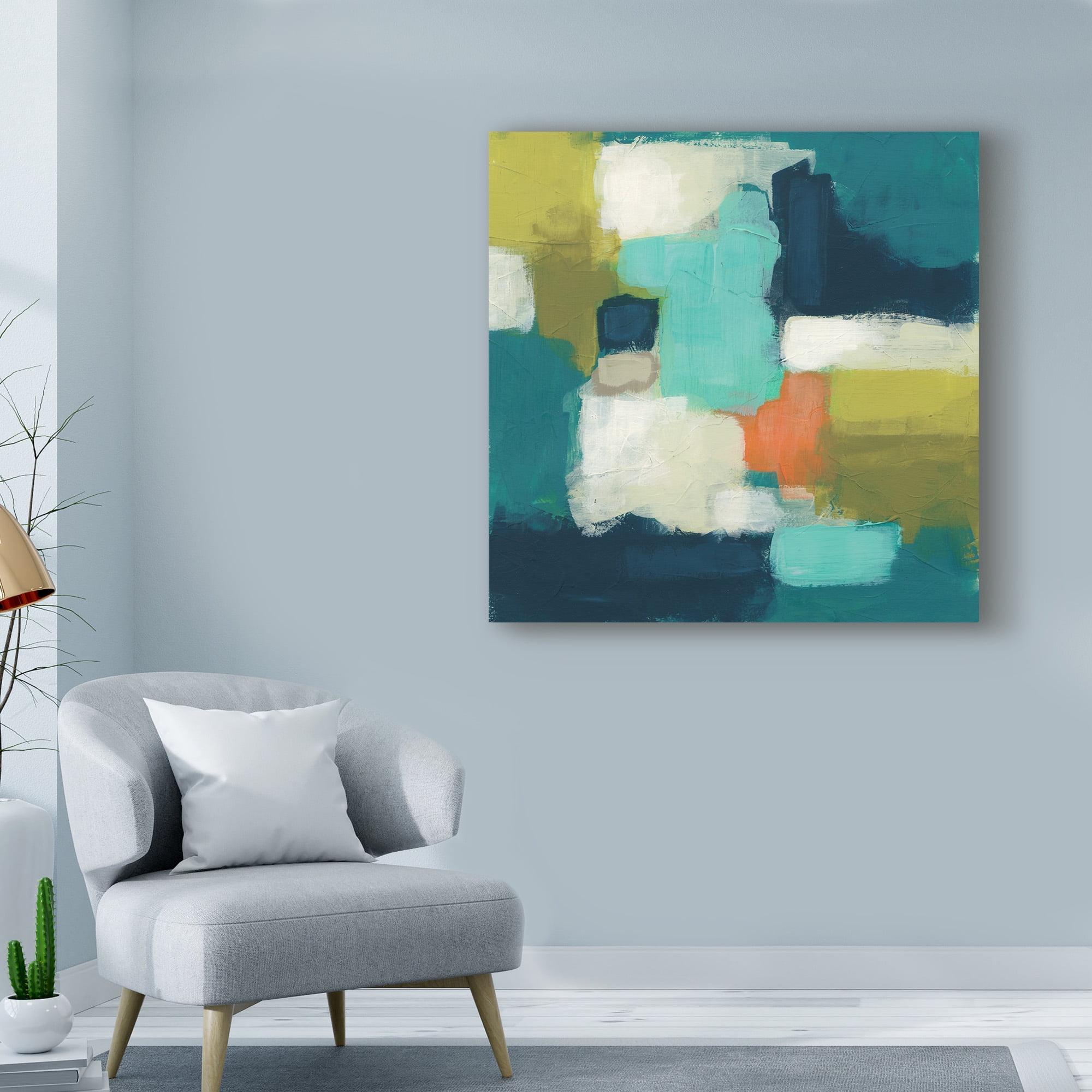 Trademark Fine Art 'Interlude II' Canvas Art by June Erica Vess