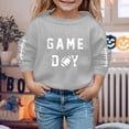 thumbnail image 2 of GDREDA Chandail à Manches Longues Doux pour Filles, Graphique, Mignon, Col Rond, Vêtements pour Enfants (Blanc, 9-10 Ans), 2 of 4