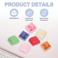 thumbnail image 3 of 20Pcs PBT Keycap Set Mechanical Numeric Keypads for Keyboard, Red, 3 of 7