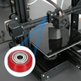 thumbnail image 5 of 8 Pcs Roue d'Imprimante 3D avec Roulement Linéaire 625ZZ, Roue à Poulie en Plastique pour Imprimante 11D, Rouge, 5 of 5