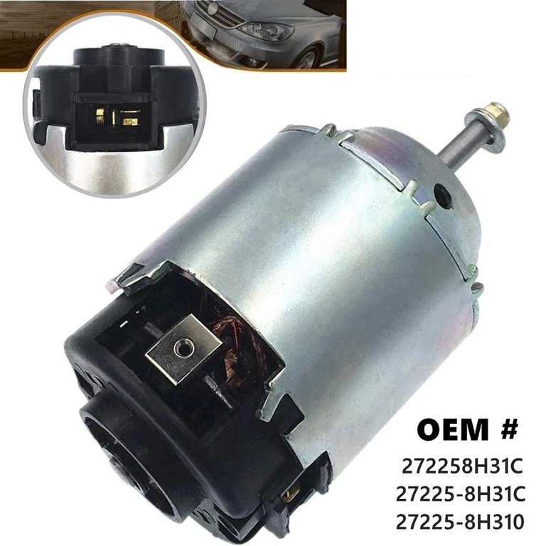 12V Heater Blower Motor Auto AC Blower for T30 2001-2007 27225-8H31C  272258H31C 27225-8H310 RHD - Walmart.com