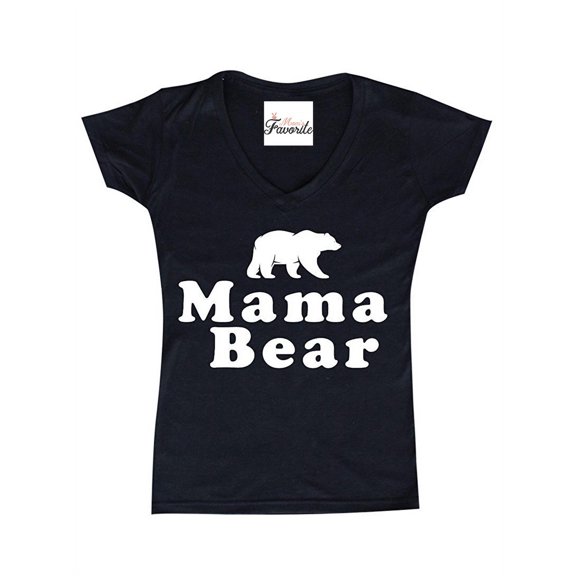 IWPF - Women's T-Shirt V-Neck Short Sleeve - Mama Bear