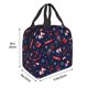 thumbnail image 3 of Easygdp Winter Sports Fun Pattern Bolsa Térmica Premium - Tela Oxford Impermeable, Gran Capacidad, Bolsillo Frontal, Unisex para Trabajo, Escuela, Actividades al Aire Libre y Picnics, 3 of 8