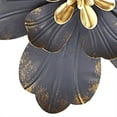 thumbnail image 4 of Decoración de Arte de Pared de Flores de Metal, Escultura Floral Rústica, Decoración Colgante de Pared de Arte de Pared 3D para Sala de Estar Interior, 4 of 6