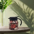 thumbnail image 3 of Floral Pattern Tea Pot with Built-In Infuser Mini Thermal Carafe Stainless Steel Hot Coffee Maker for Drinks, 3 of 3