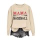 thumbnail image 2 of Camiseta con Capucha Suelta de Moda Impresa de Manga Larga para las Mujeres, Camisetas de Manga Larga para las Mujeres Túnica de Cuello Redondo Casual para Leggings, 2 of 5
