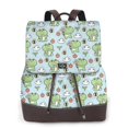 thumbnail image 1 of Fotbe Cute Floral Frog Mochila Bolso con Estampado para Mujer, Mochila Antirrobo de Nylon Impermeable, Bolsa Ligera de Hombro, 1 of 4