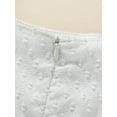 thumbnail image 5 of TSEXIEFOOFU Kid Girl Long Pants Outfits, Sleeveless Ruffles Hem White Tank Tops + Elastic Waist Flare Pants Set, 5 of 9