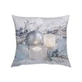 thumbnail image 2 of Funda de almohada navideña de terciopelo de piel de melocotón 17,71 x 17,71 pulgadas Fiudx, 2 of 6