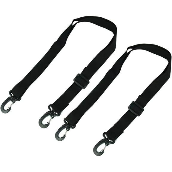2Pcs Adjustable 1-Inch Universal Tactical Bag Strap Replacement Nylon Shoulder Sling Strap for Water Bottle Pouch Hunting Bag