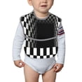 thumbnail image 6 of Easygdp 3d Black and White Checkerboard Tunnel Bibs For Babies, Baby Bibs for Eating, Toddler Bibs, Waterproof Bibs, Feeding Bibs, for Toddlers, Boys, Girls, 6 of 8