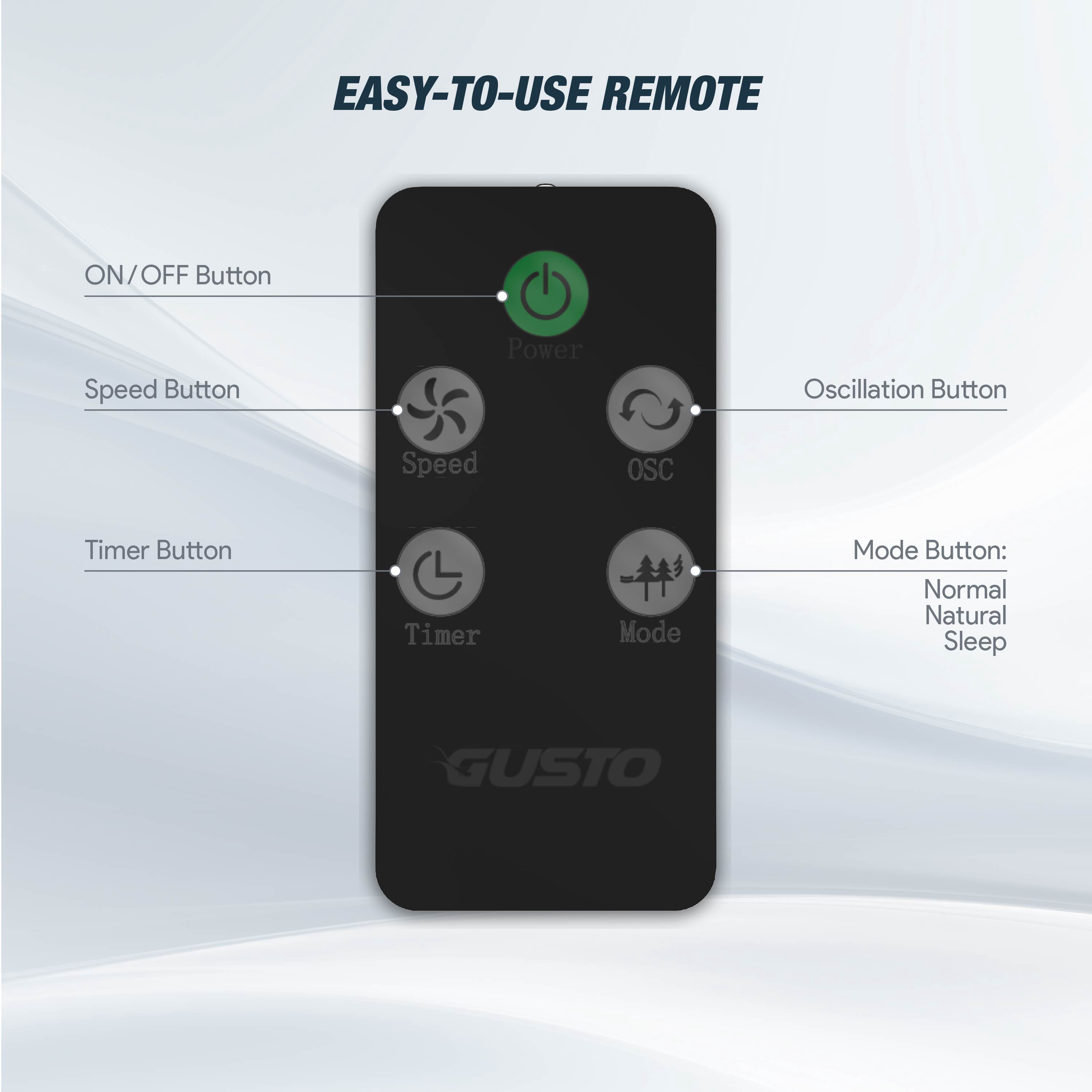 Tzumi 40" Smart Tower Fan, Bladeless Oscillating Standing Floor Fan with Remote, LED Display, and WiFi Function, Black