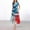 a03_Blue, variant on Vetsdori Sleeveless Midi Dresses for Women Graphic Party Slip Dress Summer Pleated,A-Line V-Neck Tank Mujer Ladies Dress Holiday