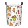 thumbnail image 1 of Cute Sketch Set Laundry Basket Organizer Collapsible -Dirty Clothes Hamper for Bathroom Kids Girls Boys Laundry Hamper Child Fun Funny Collection, 1 of 8