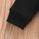 thumbnail image 4 of Sudadera Para Niños Pequeños, Otoño Invierno, Niñas, Niños, Tira De Algodón, Oso De Dibujos Animados, Cuello Redondo, Manga Larga, Suéter Informal, Pantalones, Conjunto Negro Odeerbi  LM103-6736, 4 of 8