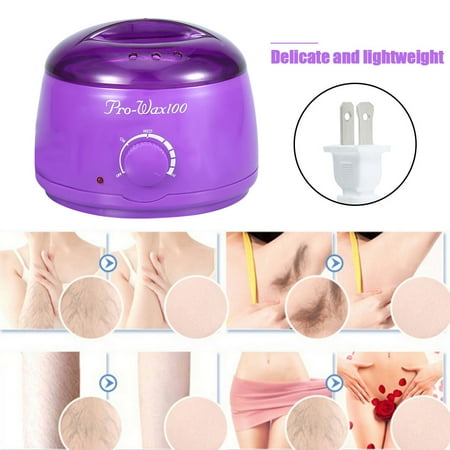 Qiilu 3types Hair Removal Hot Paraffin Wax Bean Heater Warmer