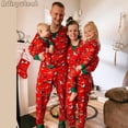 thumbnail image 1 of Conjunto de pijamas de Navidad a juego para la familia, ropa de Año Nuevo para adultos y niños, trajes a juego para bebés, ropa de dormir navideña, pijamas de aspecto familiar, 2023, 1 of 4