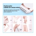 thumbnail image 5 of Depiladora Eléctrica Rasuradora Eléctrica de Mujer, blanco dorado, 5 of 5