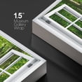 thumbnail image 4 of wall26 Canvas Print Wall Art Window View Neon Green Springtime Forest Path Trail Wilderness Nature Photography Realism Scenic Landscape Colorful Multicolor for Living Room, Bedroom, Office - 12", 4 of 5