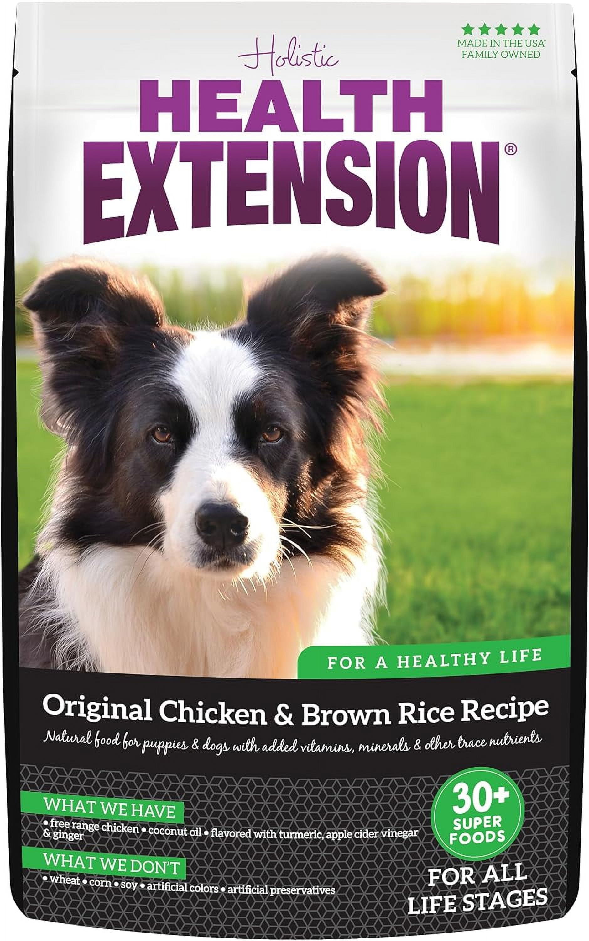 Health Extension Little Bites Chicken Brown Rice Elder Breed Puppy All Stages Dry Food 4 Lb Walmart