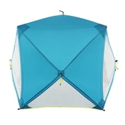 Ozark Trail 82 x 70 Pop Up Beach Shelter, with UPF50+ Protection, Blue