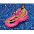thumbnail image 4 of 62.5" Inflatable Pink Cool Chair Water Lounge Chair with Holes, 4 of 5