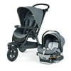 Chicco Activ3 Jogging Travel System Stroller with KeyFit 30 Infant Car Seat - Solar (Grey)