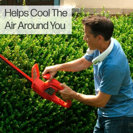 Arctic Air Freedom Neck Cooler, Portable Neck Fan with 3 Fan Speeds, USB Charging, 6-Hour Battery