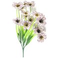 thumbnail image 3 of Coofit 6 Branches Artificial Flowers Never Withered Fashion Fake Flowers Faux Flowers, 3 of 10
