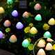 thumbnail image 4 of 10pcs Mini Solar Mushroom Lights, Outdoor Solar Garden Light, Waterproof Cute Mushroom Shaped Flower Lights For Pathway Landscape Yard Patio Garden Party Wedding Festival Decoration, 4 of 4