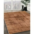 thumbnail image 2 of Ahgly Company Indoor Square Mid-Century Modern Mahogany Brown Solid Area Rugs, 8' Square, 2 of 6