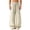 Khaki, variant on Men's Casual Baggy Pants, Summer Beach Lightweight Trousers, Barrel Leg Loose Fit Elastic Waist Drawstring Vacation Pants Size 4XL Khaki