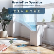 DuraComfort 8500 BTU ASHRAE Portable Air Conditioner for Room, Cools up to 250 Sq. Ft.(5100BTU SACC)