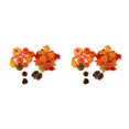 thumbnail image 2 of Wosthever Calabazas artificiales reutilizables para decoración de boda, 50 pack/lote, para decoración de Halloween con un toque impresionante 50 PCS 2Conjunto, 2 of 6