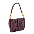 thumbnail image 3 of Scoop Women's Ruched Shoulder Bag Purple, 3 of 5