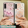 thumbnail image 2 of LYM-Phone Case For LG Velvet 4G/5G, Anti-knock Simplicity Phone Lens Protection Back Cover Protective Durable Cartoon Waterproof cute Rotatable stand Fashion Design Soft Case Kickstand, 2 of 9