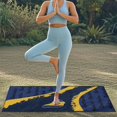 thumbnail image 5 of XYZCANDO Barbados Flag & Typography Pattern Car Seat Towel Cover Sweatproof, Non-Slip Breathable Automotive Seat Towel Protector Machine Washable, 5 of 11