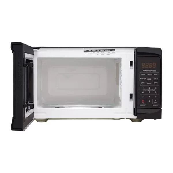 0.7 cuft Microwave Black