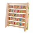 thumbnail image 1 of Montessori Alphabet, juegos de aprendizaje de rompecabezas de educación temprana, bloques de lectura de para y niñas CUTICAT lectura Alfabeto educación, 1 of 8