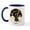 White/Navy Inside, variant on CafePress - Night Flight/Poodle Std(Choc) Mug - 11 oz Ceramic Mug - Novelty Coffee Tea Cup