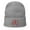 Gray, variant on New Jersey Hockey Sticks Retro NJ Winter Beanie Cap Hat (White)