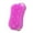Purple, variant on Silicone Shower and Facial Cleansing Brush Soft Exfoliating Scrub Brush with Hanging Rope for Bath Face Care