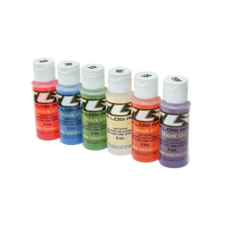 Team Losi Racing SIL SHOCK OIL 6 PACK 50-100WT 710-1325CST 2OZ TLR74021 Electric Car/Truck Option Parts price history on PriceWatchPro