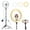 12'' LIGHT, variant on MATN 10" Selfie Ring Light with Tripod Stand, 72'' Tall & Phone Holder, 38 Color Modes, Stepless Dimmable/Speed LED Ring Light for iPhone & Android,YouTube, Makeup,TIK Tok