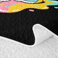 thumbnail image 5 of Feelyou Cartoon Soccer Dripping Twin Quilt Set for Boys, Streetwear Hotdog Twin Coverlet Set, 2pcs, 5 of 7