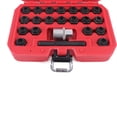 thumbnail image 2 of 22pc Locking Wheel Bolt Nut Removal Set Master Key For BMW Series Wheel Lock 22Pcs For BMW Wheels Locks Socket Anti-Theft Wheel Locking Bolt Nut Key Removal, 2 of 11
