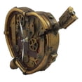 thumbnail image 4 of Ebros Valentine's Steampunk Cupid Arrow Pierced Heart Decorative Wall Clock, 4 of 5